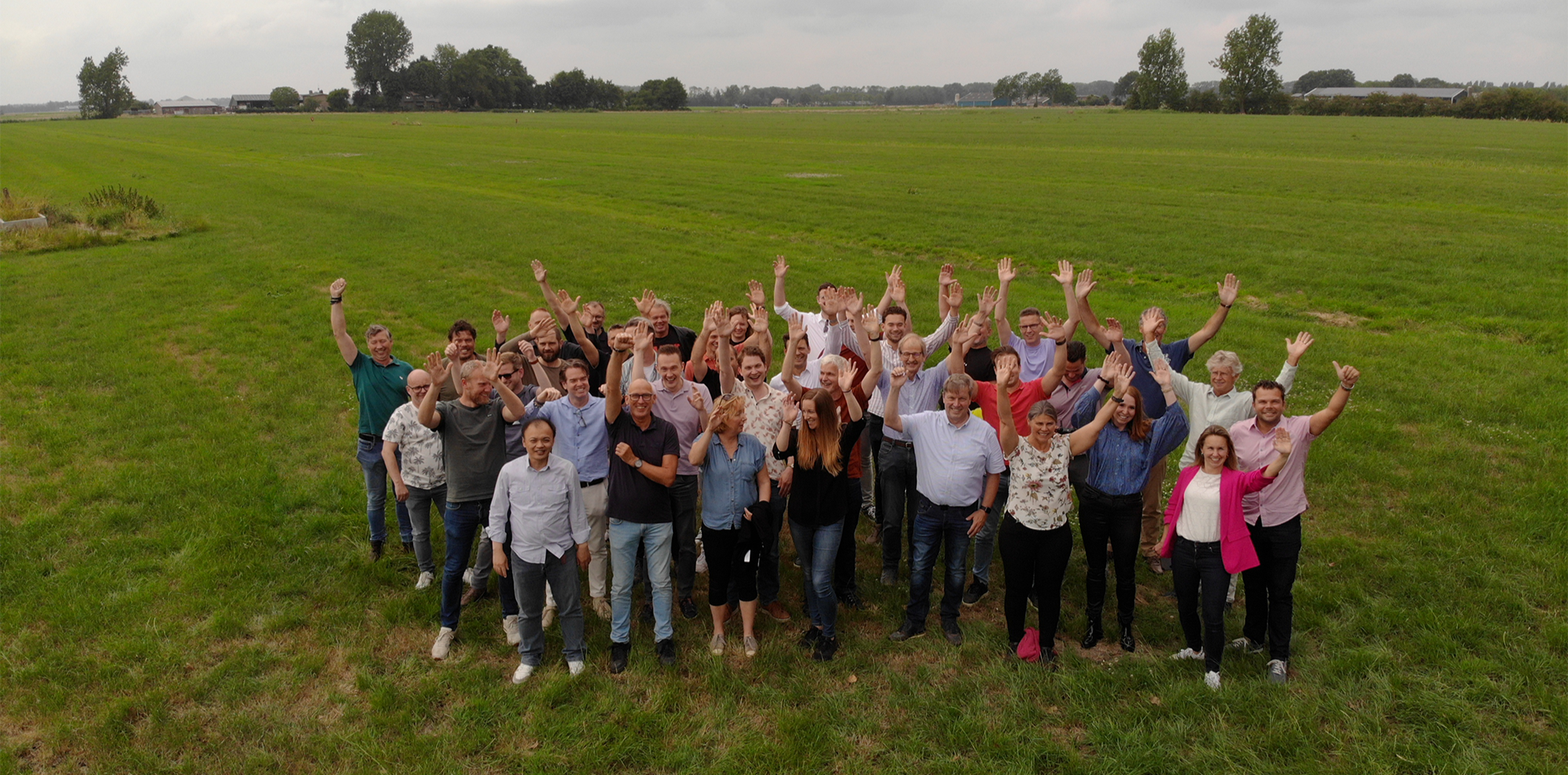 teamfoto axians uitje zaltbommel